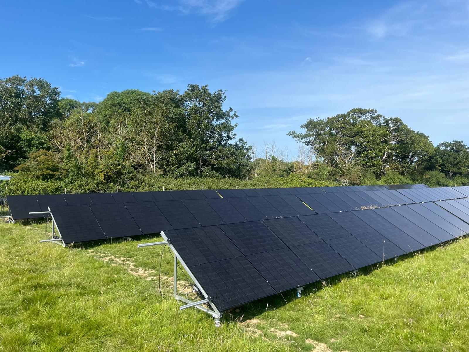 Groundmount solar installation Verdant Future Groundmount solar installation